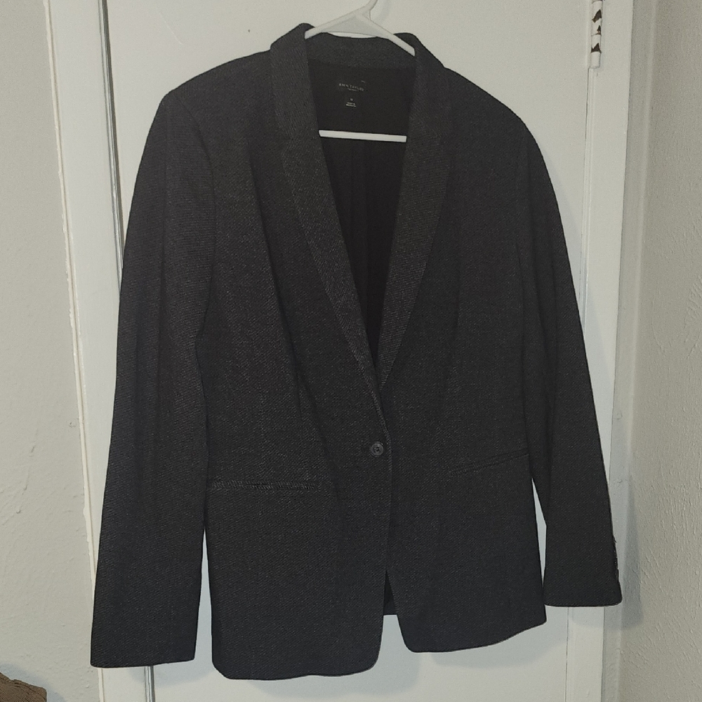 Ann Taylor Dark Gray Blazer